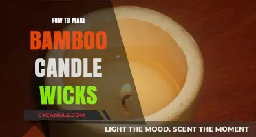 Crafting Eco-Friendly Bamboo Candle Wicks: A Simple DIY Guide