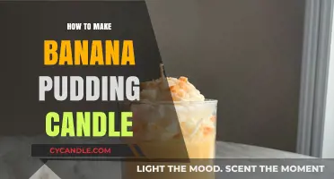Crafting Sweet Scents: A Guide to Making Banana Pudding Candles