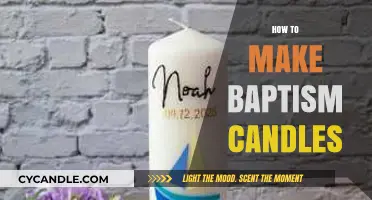 Crafting Sacred Baptism Candles: A Step-by-Step DIY Guide