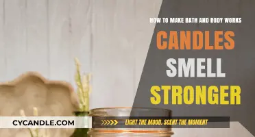 Amplify Your Bath & Body Works Candles: Tips for Stronger Scents