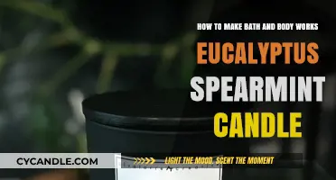 DIY Eucalyptus Spearmint Candle: Recreate Bath & Body Works Scent