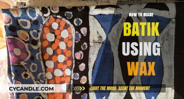 Artisanal Batik Creation: A Step-by-Step Guide to Wax Resist Dyeing