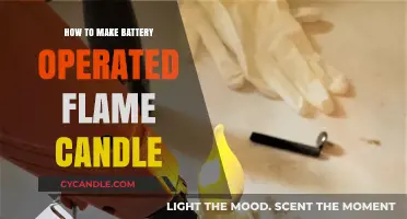 DIY Battery-Operated Flame Candles: Crafting Safe, Realistic Glow