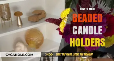Crafting Elegant Beaded Candle Holders: A Step-by-Step DIY Guide