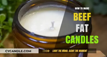 Crafting Beef Tallow Candles: A Sustainable Lighting Guide
