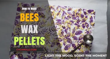 Crafting Beeswax Pellets: A Simple DIY Guide for Beginners