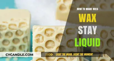 Keep Beeswax Liquid: Simple Melting and Storage Techniques Revealed