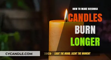 Maximize Burn Time: Tips for Longer-Lasting Beeswax Candles