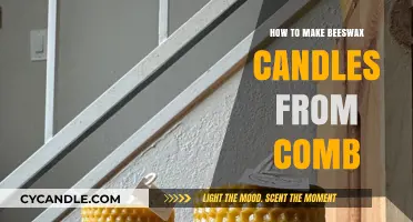 Crafting Beeswax Candles: A Step-by-Step Guide Using Honeycomb
