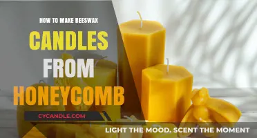 Crafting Beeswax Candles: A Step-by-Step Guide Using Honeycomb