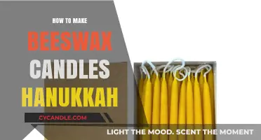 Crafting Beeswax Candles for a Meaningful Hanukkah Celebration