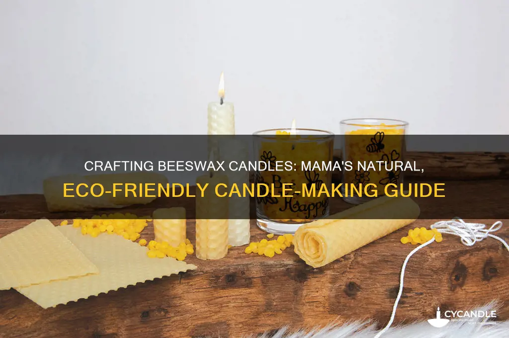 how to make beeswax candles mamas candles