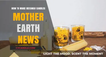 Crafting Natural Beeswax Candles: A Mother Earth News Guide