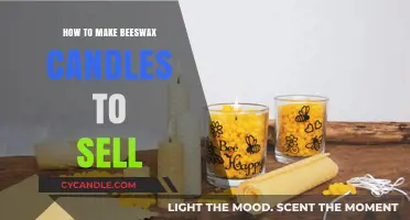 Crafting Beeswax Candles for Profit: A Step-by-Step Guide to Selling