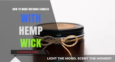 Crafting Natural Beeswax Candles with Eco-Friendly Hemp Wick Guide