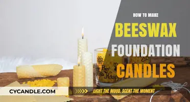 Crafting Beeswax Foundation Candles: A Step-by-Step DIY Guide