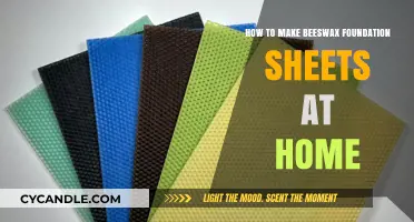 DIY Beeswax Foundation Sheets: A Step-by-Step Homemade Guide