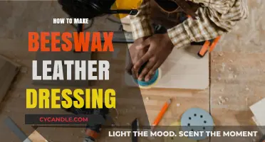 Crafting Beeswax Leather Dressing: A Step-by-Step DIY Guide