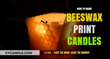 Crafting Beeswax Print Candles: A Step-by-Step DIY Guide