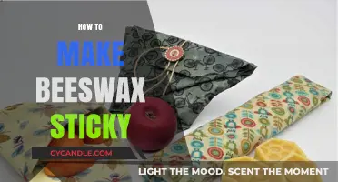 Mastering Beeswax Stickiness: Simple Techniques for Perfect Adhesion