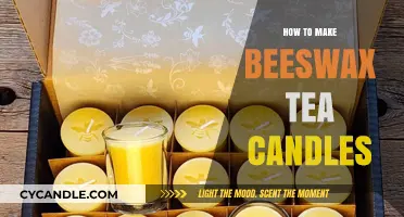 Crafting Beeswax Tea Candles: A Simple DIY Guide for Beginners