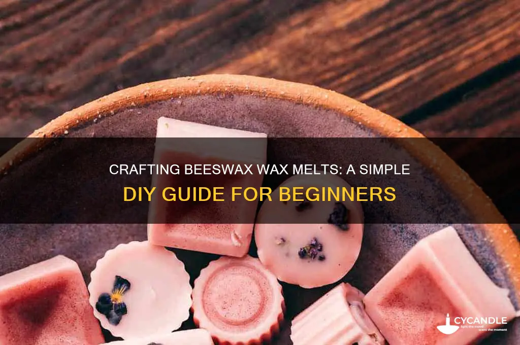 how to make beeswax wax melts