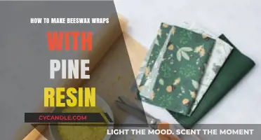 DIY Beeswax Wraps: Crafting Eco-Friendly Food Storage with Pine Resin