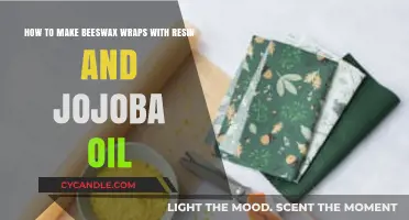 DIY Beeswax Wraps: Resin and Jojoba Oil Eco-Friendly Tutorial