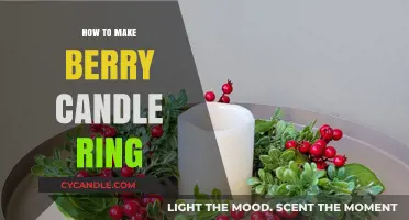 Crafting a Stunning Berry Candle Ring: DIY Guide & Tips
