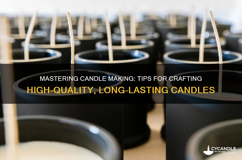 how to make better candles