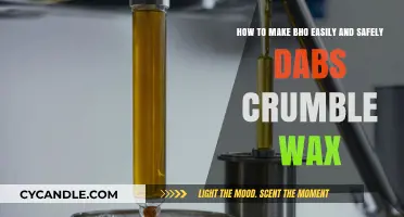 Safe & Simple Bho Extraction: Crafting Dabs, Crumble, and Wax