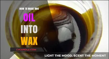 Transforming Bho Oil into Wax: A Step-by-Step Guide for Beginners