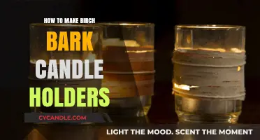 Crafting Rustic Birch Bark Candle Holders: A DIY Guide