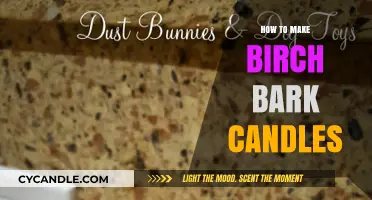 Crafting Cozy Birch Bark Candles: A Step-by-Step DIY Guide