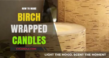 Crafting Cozy Birch Wrapped Candles: A DIY Guide for Warmth