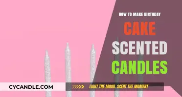 Craft Sweet Memories: DIY Birthday Cake Scented Candle Making Guide