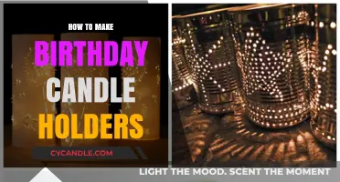 Creative DIY Birthday Candle Holders: Easy Crafting Ideas for Celebrations