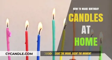 DIY Birthday Candles: Simple Homemade Crafting Guide for Celebrations