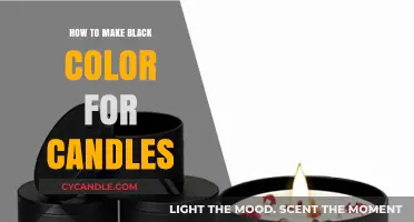 Crafting Perfect Black Candles: Simple Techniques for Rich, Deep Color