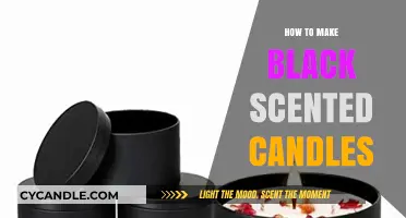Crafting Black Scented Candles: A Step-by-Step DIY Guide