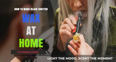 DIY Black Shatter Wax: Easy Homemade Recipe Guide