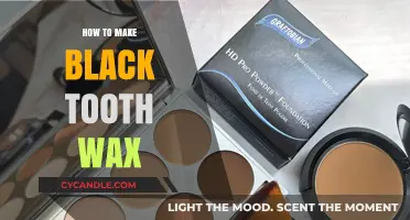 DIY Black Tooth Wax: Easy Steps for a Spooky Smile
