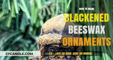 Crafting Blackened Beeswax Ornaments: A Step-by-Step DIY Guide