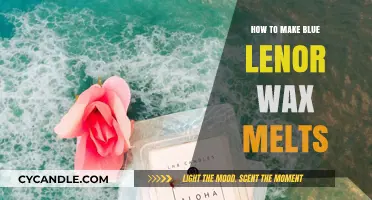Crafting Blue Lenor Wax Melts: Easy DIY Aromatherapy Guide