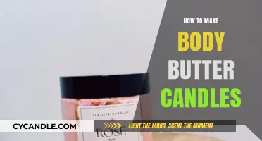 Craft Luxurious Body Butter Candles: A Step-by-Step DIY Guide