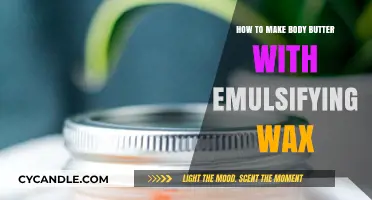 Create Luxurious Body Butter Using Emulsifying Wax: Easy DIY Guide