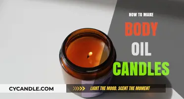 Crafting Body Oil Candles: A Simple DIY Guide for Relaxation