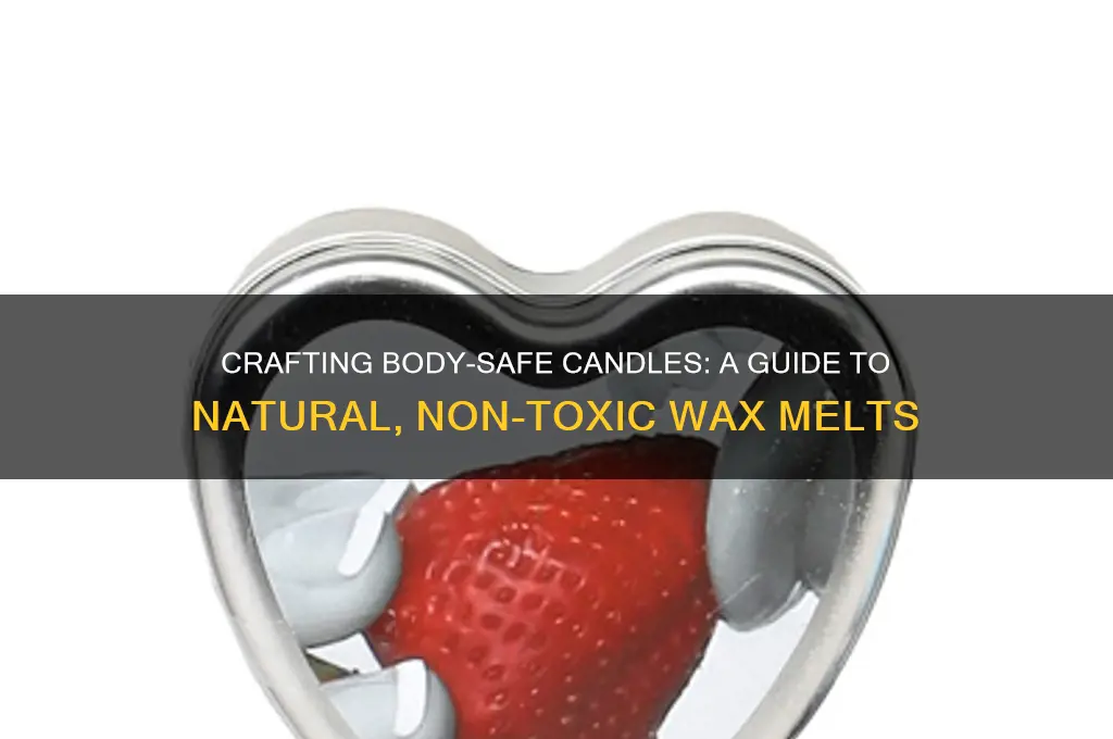 how to make body safe candles