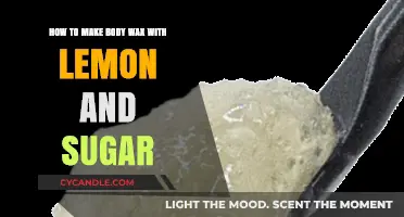 DIY Lemon Sugar Body Wax: Simple Homemade Recipe for Smooth Skin