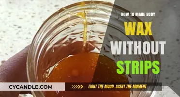 DIY Sugar Wax: Easy Homemade Body Wax Without Strips Recipe